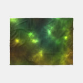 Abstract sterrenstelsel Constellaties Digitale kun Fleece Deken (Voorkant (Horizontaal))
