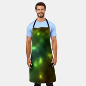 Abstract sterrenstelsel Constellaties Digitale kun Schort (Gedragen)