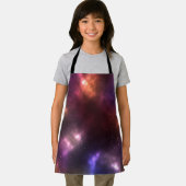 Abstract sterrenstelsel Constellaties Digitale kun Schort (Insitu)