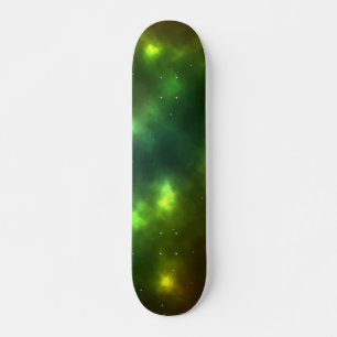 Abstract sterrenstelsel Constellaties Digitale kun Skateboard