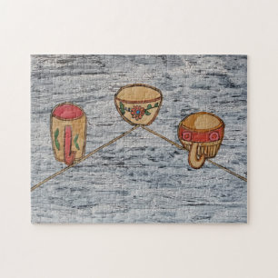 Abstract stilleven legpuzzel