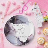 Abstract Stof Mauve Amethyst Papieren Bord (Feest)