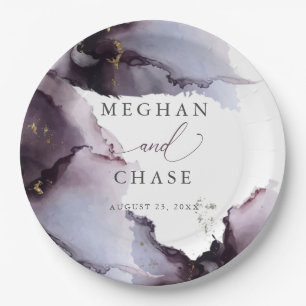 Abstract Stof Mauve Amethyst Papieren Bord