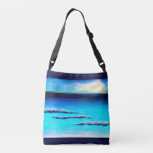 Abstract strand Tas (Achterkant)