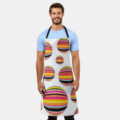 abstract striped raindrops seamless pattern multic schort (Gedragen)