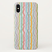 Abstract Stripes - Verticaal patroon Case-Mate iPhone Case (Achterkant)