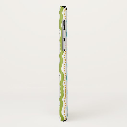 Abstract Stripes - Verticaal patroon Case-Mate iPhone Case (Achterkant/links)