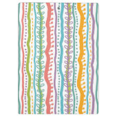 Abstract Stripes - Verticaal patroon Klembord (Achterkant)