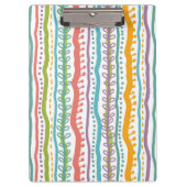 Abstract Stripes - Verticaal patroon Klembord (Voorkant)