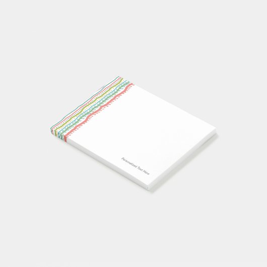 Abstract Stripes - Verticaal patroon Post-it® Notes (Schuin)