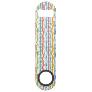 Abstract Stripes - Verticaal patroon Speed Flessenopener