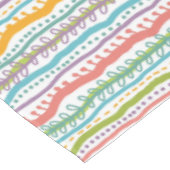 Abstract Stripes - Verticaal patroon Tafelkleed (Gekanteld)