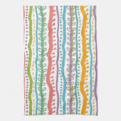 Abstract Stripes - Verticaal patroon Theedoek (Verticaal)