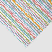 Abstract Stripes - Verticaal patroon Tissuepapier (Detail)