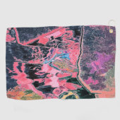 ABSTRACT STROOMWATER GOLFHANDDOEK (Horizontaal)