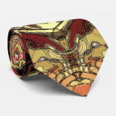 Abstract Stropdas (Opgerold)