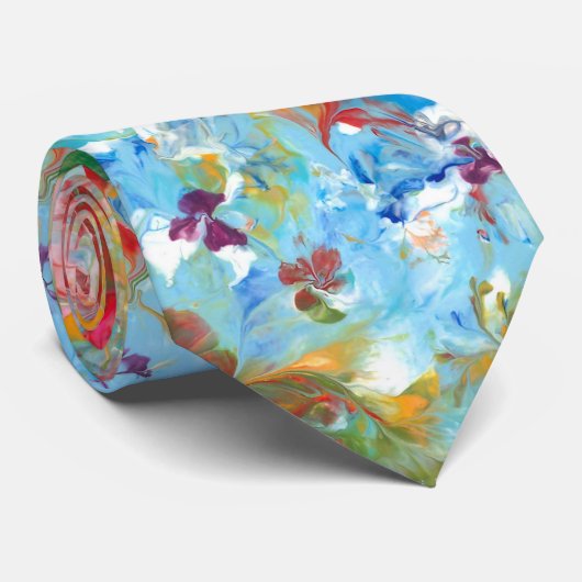 Abstract stropdas (Opgerold)