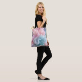 Abstract suikerspin draagtas (Op model)