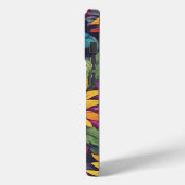 Abstract Sunflower Floral - iPhone 15 Pro Cases (Achterkant / Links)
