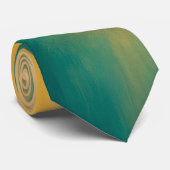 Abstract Sunset Over Teal Waters Stropdas (Opgerold)