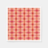 Abstract Sunset Pattern Napkins Servet (Voorkant)