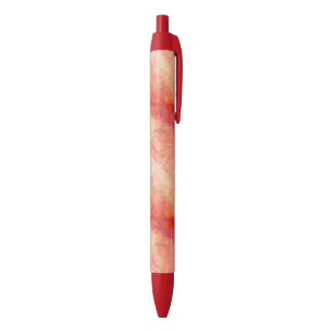 Abstract Sunset Pattern Zwarte Inkt Pen