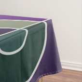 Abstract Surfred Green Paars Tafelkleed (Voorbeeld)