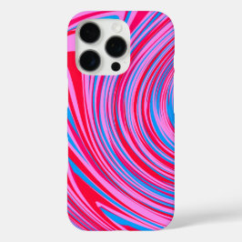 Abstract Swirl Marble Pattern Design iPhone 16 Pro Hoesje