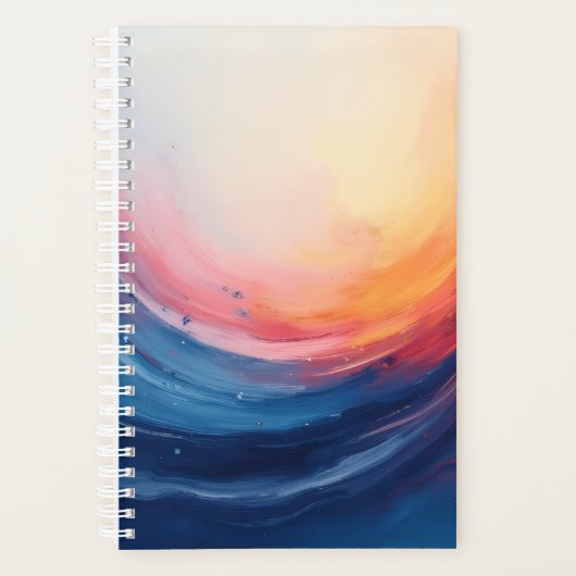 Abstract Swirl of Warmth and Depth (Devant)