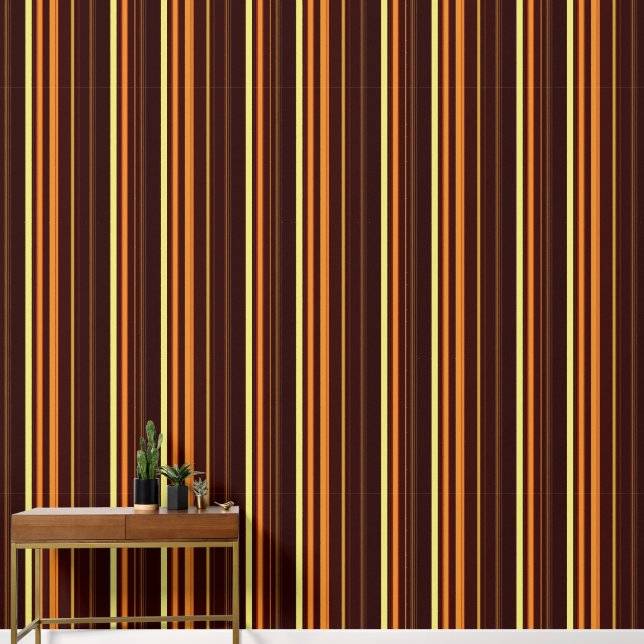 Abstract Symphony in Blue 4 (Negative Effect) Behang (Hal)