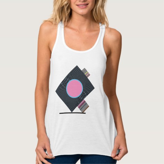 Abstract Tanktop (Voorkant)