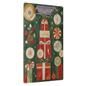 Abstract tapijt van Yuletide Klembord (Rechts)