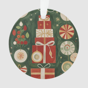 Abstract tapijt van Yuletide Ornament