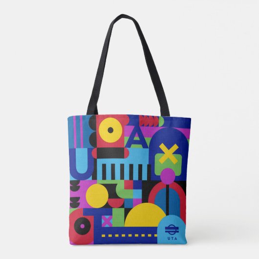 Abstract Tas (Achterkant)