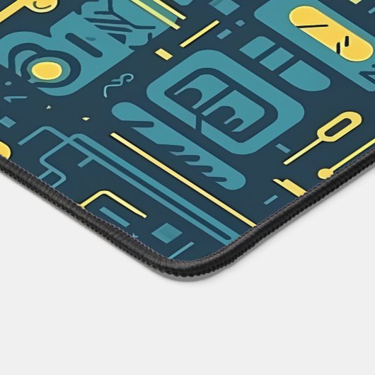 Abstract Techno Circuitry Design (Coin)