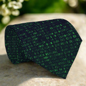 Abstract Technology Binary Code Digital IT Pattern Stropdas