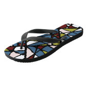 abstract teenslippers (Schuin)