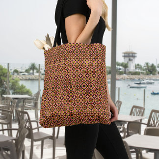 Abstract Tegel Pattern Tas