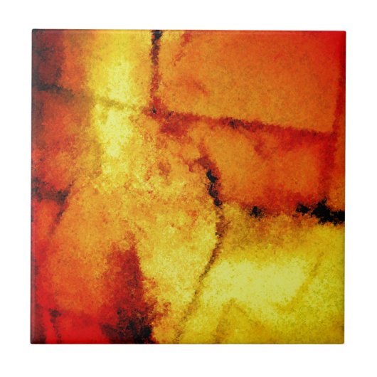 Abstract Tegeltje (Voorkant)