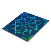 Abstract Tegeltje (Zijkant)