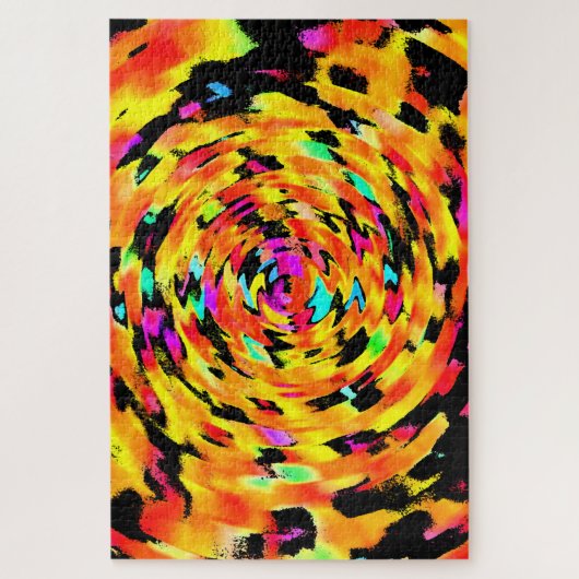 Abstract tekenen legpuzzel (Verticaal)