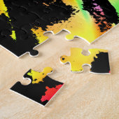 Abstract tekenen legpuzzel (Zijkant)