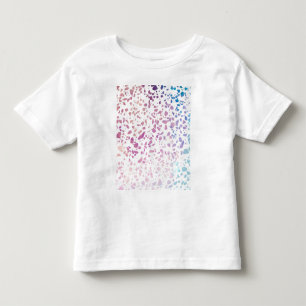 Abstract Terrazzo Mosaic Pink & Blue Pattern Kinder Shirts