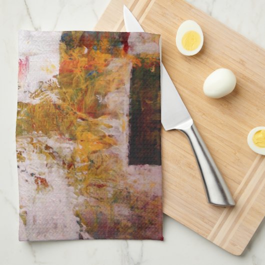 Abstract Theedoek (Quarter Fold)