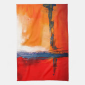 Abstract Theedoek (Verticaal)