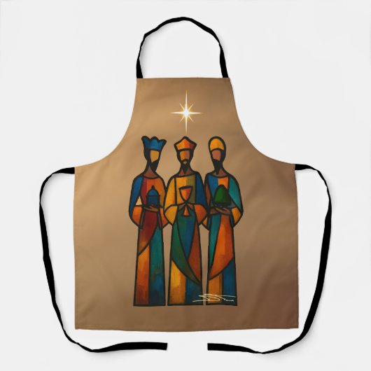 Abstract Three Wise Men Schort (Voorkant)