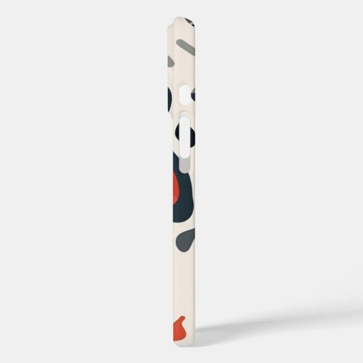 Abstract Topographic Map Design Phone Case (Achterkant / Links)