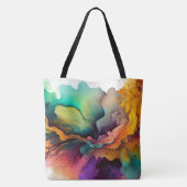 Abstract Tote Draagtas (Achterkant)