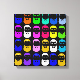 Abstract trapsgewijze doek canvas afdruk