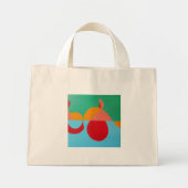 Abstract Treble Clef Tiny Tote (Voorkant)